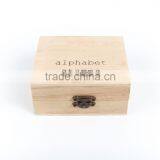 ALPHABET Rubber Stamp Set, 1Set Of 26 Pcs Handwriting Upper Case Alphabet Wooden Rubber Stamp Box, thumbnail-2