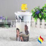 BPA Free pp Plastic Tumber With Figurine Topper thumbnail-1