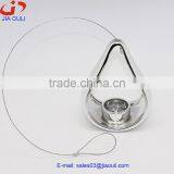 Quality Home Decoration Ceramic Plating Silver Hanging Tealight Candle Holder thumbnail-3