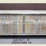 New Solid Wood Vintage Cafe Western Restaurant Table and Chairs Combination Display Rack thumbnail-4