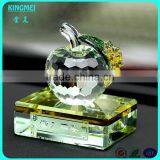 Coffee Old Car Crystal Glass Train Head Model For Office Table Decorations thumbnail-3