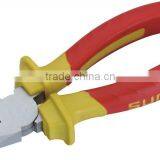 European Type Double Color PVC Handle Combination Pliers thumbnail-1