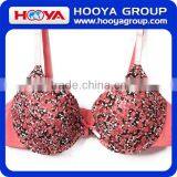 85% Nylon And 15%Polyester Sexy Fancy Stylish Bra And Panty Set thumbnail-2