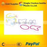 Plastic Christmas Cookie Cutter/6pcs Eco-friendly Color Cookie Cutter