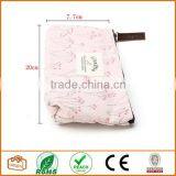 Flower Floral Pencil Pen Case Cosmetic Makeup Bag Pink thumbnail-2