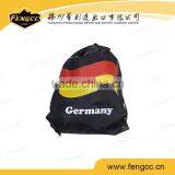 Custom Sports Bags Football Team Bags German Flag Folding Drawstring Bag thumbnail-2