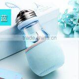 UCHOME 2017 New Design 450ml Single Layer Glass Bulb Water Bottle Glass Bulb Juice Bottle Glass Bulb Beverage Bottle thumbnail-5