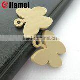 Rubber Buterfly Zipper Head OEM Puller on Used Clothing or Apparel