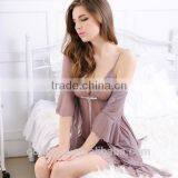 Women's Sexy Lingerie Babydoll Sleepwear Underwear ,Womens Ladies Girls Sexy Elegant Kimono Satin,Babydoll Chemise Lingerie Set thumbnail-5