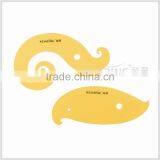 Kearing Plastic Underdress Curves Ruler 2 Pieces in 1 Set French Curve for Dressmaking Pattern Making#1302s thumbnail-1