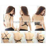 New Fashion Three Quarters Cup Sexy Seamless Push up Bra Set thumbnail-6
