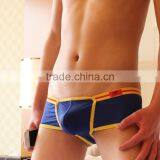 Custom 2016 Underwear Gladiator Shield U Conve Pouch Solid Comfortable Soft Sey Boer Low Rise Translucent Underwear for Men thumbnail-3