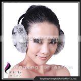 CX-EM-03J New Style Winter Warm Rex Rabbit Fur Ear Muff thumbnail-4