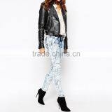 Skinny Fashion Tight Slim Ladies Jeans Top Design Wholesale thumbnail-4
