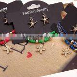 Hot Selling Starfish Charm Custom Charm Seed Bead Multi-strand Bracelets Earrings Set From Yiwu Factory thumbnail-5