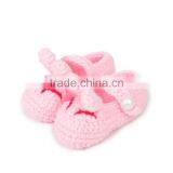 Sleepy Cat Type Hand Crochet Shoes for Baby thumbnail-2