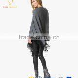 Women Fashion Wool Knitted Poncho Hand Knitted Poncho thumbnail-4
