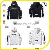 Wholesale Autumn Street Fashion Cotton Mens Gym Hoodie Black Hip Hop Hoodies thumbnail-2