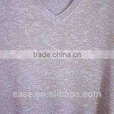 Mens Cashmere Plain Solid Colour Classic Round Neck Office Sweater thumbnail-1