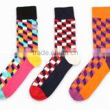 Customized Your Own Brand Design Jacquard OEM Logo 75% Polyester 24% Cotton 1% Spandex Young Men Sport Tube Socks thumbnail-1