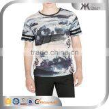 Custom Fashion Design Full Sublimation Printing Tshirt for Men thumbnail-2