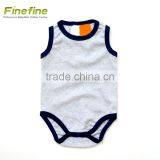 Distinctive Print Baby Clothes Sleeveless Baby Romper Bodysuit thumbnail-1