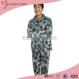 Hot selling man Leopard printed pajamas suit made in china