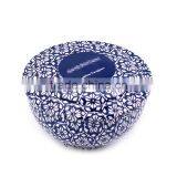 Exquisite Bowl - Type Whitening Mask Storage Tank Custom Shaped Tinplate Box Supplier Whitening Cream Gift Box thumbnail-4