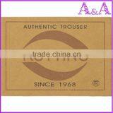 Custom Design Embossed Garments Leather Back Patch Labels thumbnail-2