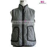 FACTORY Wholesale Monogrammed Herringbone Vest thumbnail-5
