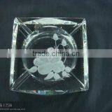 Crystal Standing Ashtray thumbnail-1