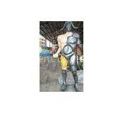 Outdoor Amusement Park Metal Fighter Life Size Figure Fiberglass Statues thumbnail-1