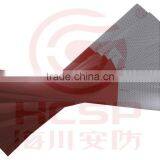 White and Red Reflective Marking Tape