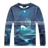 Long Sleeve T Shirt With 3D Full Printing for Wholesale thumbnail-4