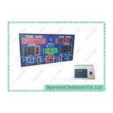 Indoor Electronic Scoreboard Basketball , Digital Gym Scoreboard 180x95cm