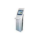 Display public internet 17 Inch Floor Standing touch screen kiosk with anti - static for bus station