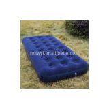 hot selling inflatable flocked air mattress indoor and outdoor