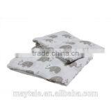 Muslin Fitted Crib Sheet With Certified Organic Cotton and Pre-washed thumbnail-2