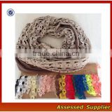 KTS015/ Custom neck warmer cheap cotton fashion scarf