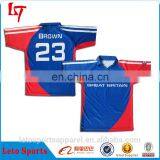 Custom sublimated rugby jersey france rugby jersey wholesale