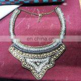 2013 Fashion Indian Style Bead Embroidery Collar Necklace thumbnail-1