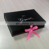 Hot Sale Manufacturer High End Black Mens Underwear Lingerie Packaging Box thumbnail-6