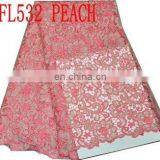 Hot Africa Voile Lace for Wholesale/retail(FL532)high Quality/best Price/prompt Delivery/in Stock/popular in European Market thumbnail-3