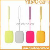 Wholesale colorful silicone keychain holder bags