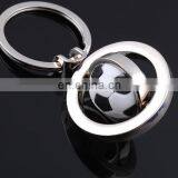 Custom Logo Rotatable Football Metal Kechain for Football Sports Gift thumbnail-3