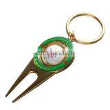 golf ball divot repair tool fork key chain