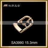 pin buckle metal metal adjustable buckle ,new style gold alloy pin buckle