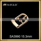 pin buckle metal metal adjustable buckle ,new style gold alloy pin buckle