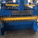 Professional Low Price Double Layer Roof Roll Forming Machine Tile Pressing Forming Machine thumbnail-4