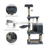 Wooden Sisal Oem Manufacturer Wholesale Customized Design Large Cat Tree House Pet Scratcher Bucket Cat Tree Cat Furniture thumbnail-4